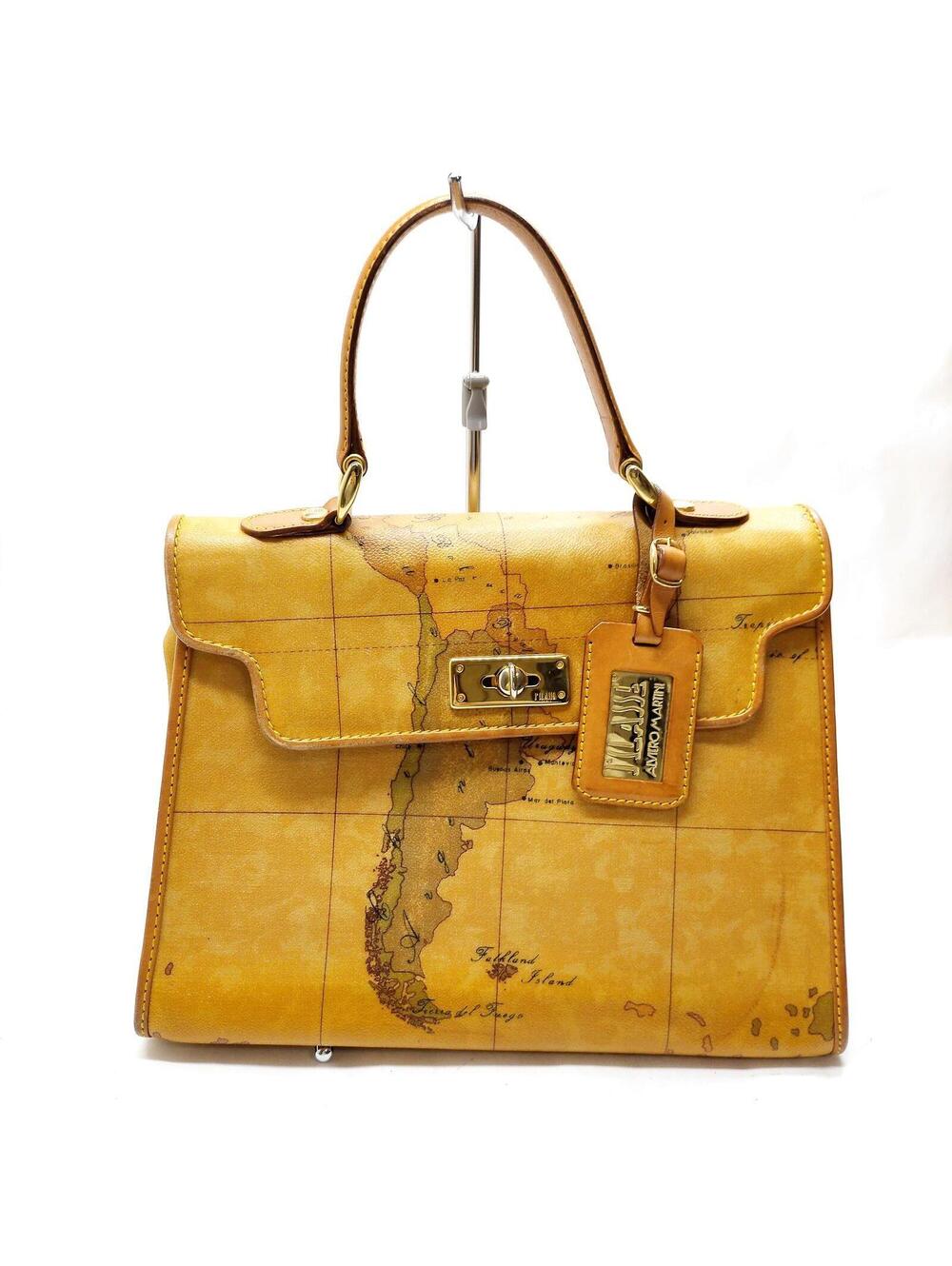 PRIMA CLASSE Hand Bag Brown PVC 5512690